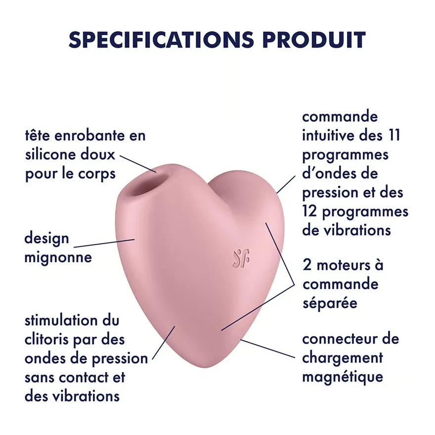 satisfyer-cutie-heart-air-pulse-rose-specifications-produit.webp