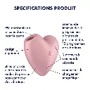 satisfyer-cutie-heart-air-pulse-rose-specifications-produit.webp