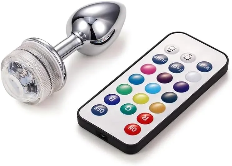 Plug anal Led à telecommande